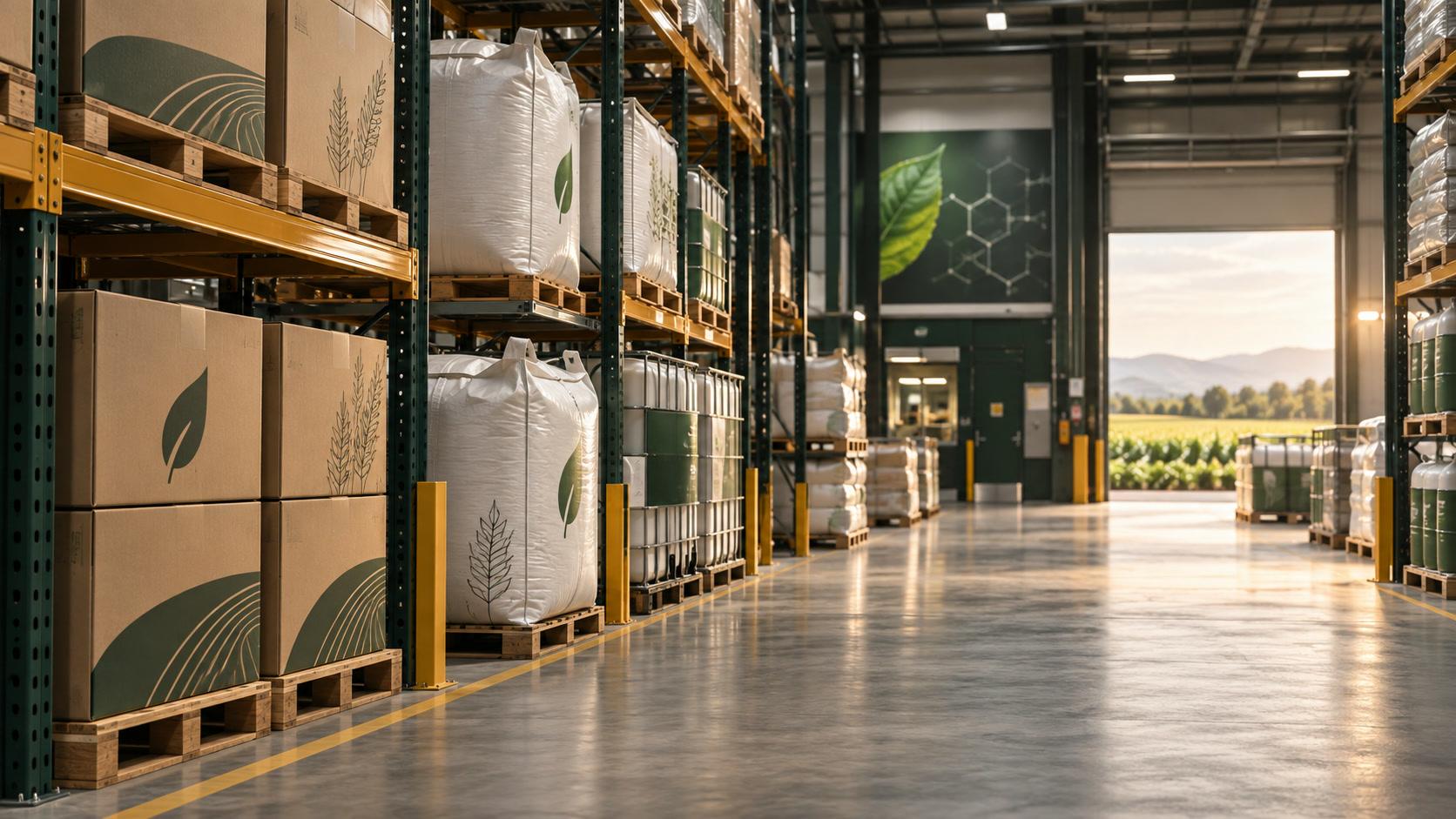 Organized agricultural supply and storage environment